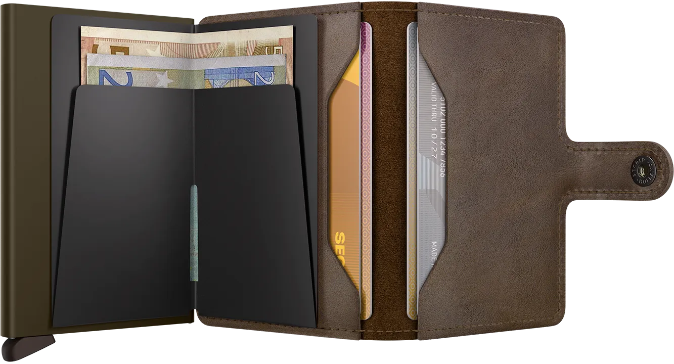 Secrid Miniwallet Kortplånbok - Vintage Oak