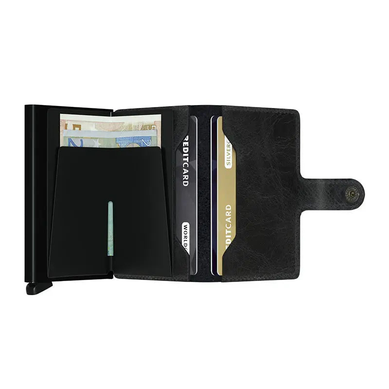 Secrid Miniwallet Kortplånbok - Vintage Svart Secrid