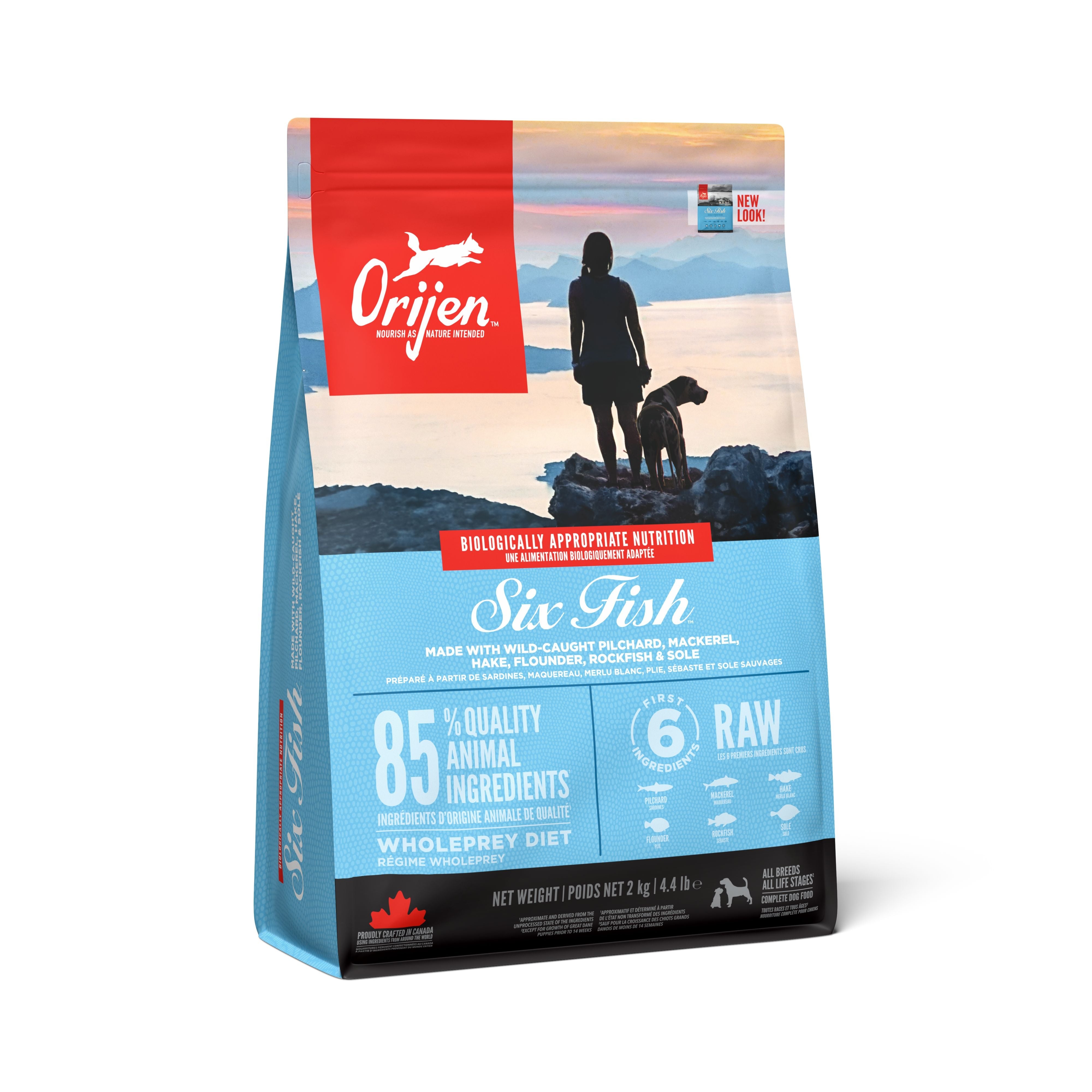 Orijen Six Fish Hundfoder 2kg