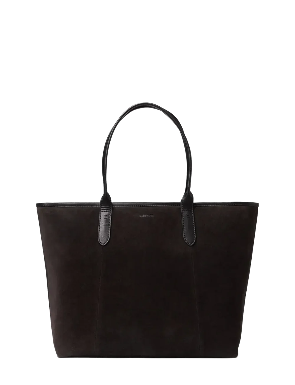 Saddler Parisa Shoppingväska Mocka - Mörkbrun