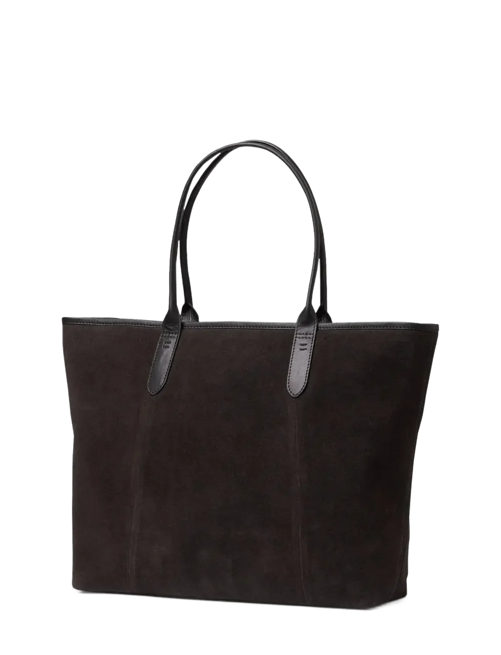 Saddler Parisa Shoppingväska Mocka - Mörkbrun