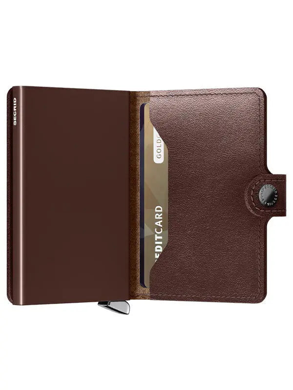 Secrid Premium Miniwallet Kortplånbok - Dusk Brun Secrid