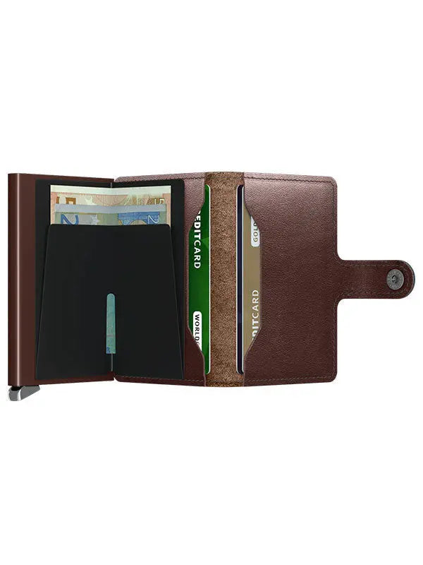 Secrid Premium Miniwallet Kortplånbok - Dusk Brun Secrid