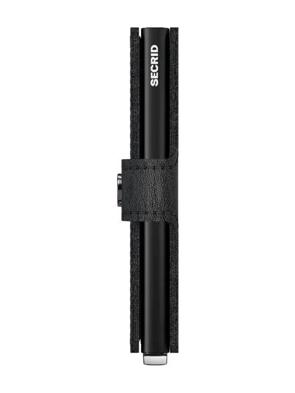 Secrid Premium Miniwallet Kortplånbok - Emboss Lines Svart Secrid