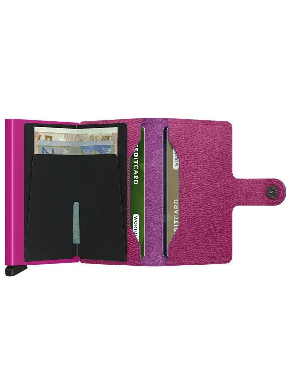 Secrid Miniwallet  Kortplånbok - Crisple Rosa Secrid