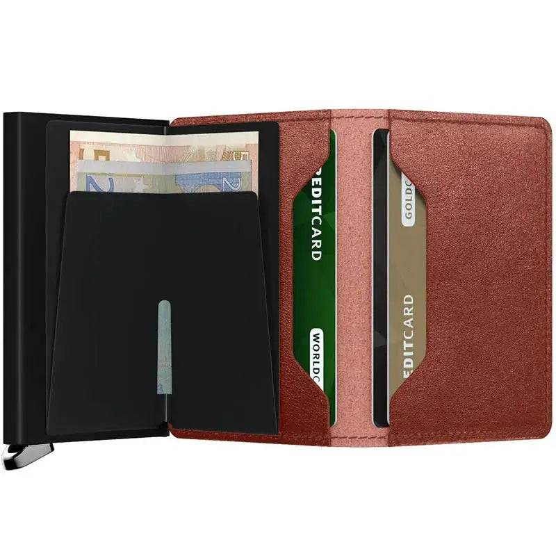 Secrid Premium Slimwallet Kortplånbok - Basco Brun Secrid