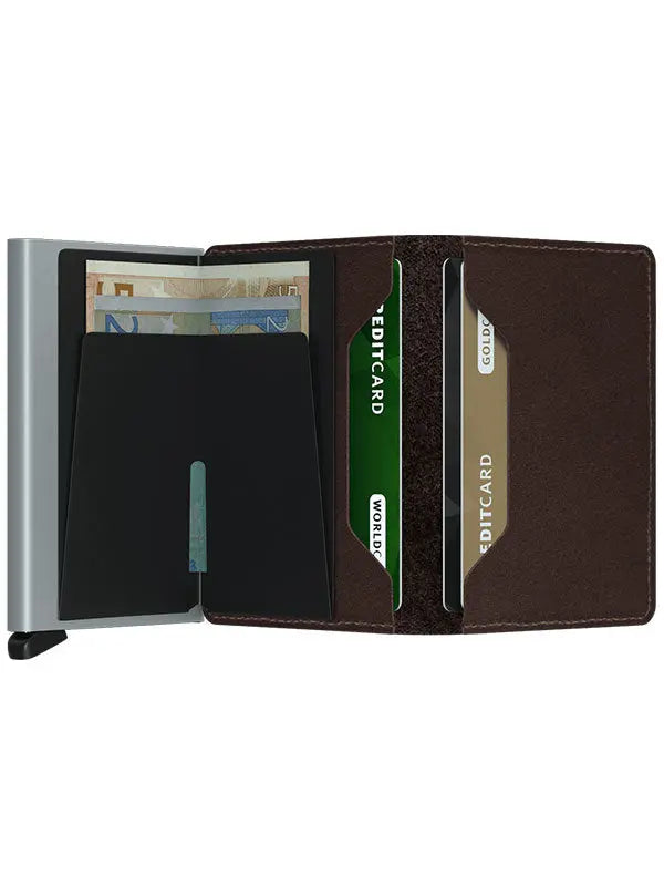 Secrid Slimwallet Kortplånbok - Original Mörkbrun Secrid