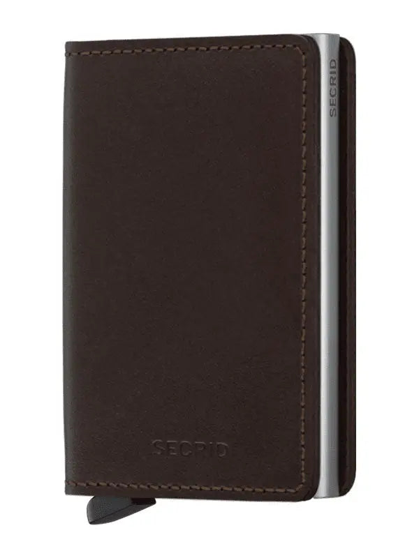 Secrid Slimwallet Kortplånbok - Original Mörkbrun Secrid