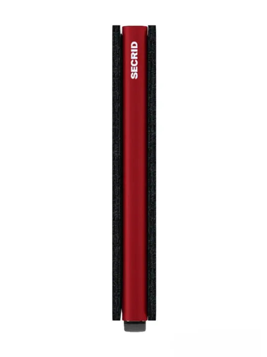 Secrid Slimwallet Kortplånbok - Mattsvart/Röd Secrid