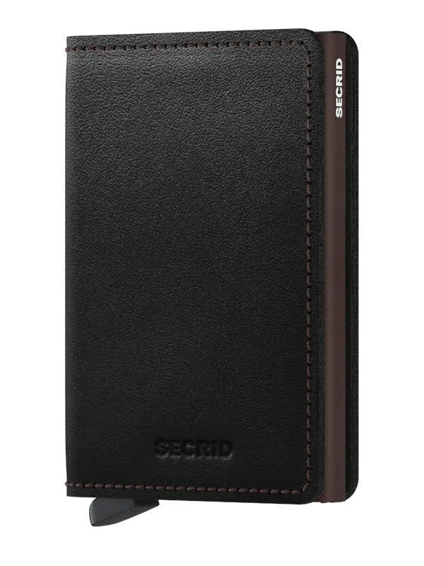 Secrid Slimwallet Kortplånbok - Original Svart/Brun Secrid