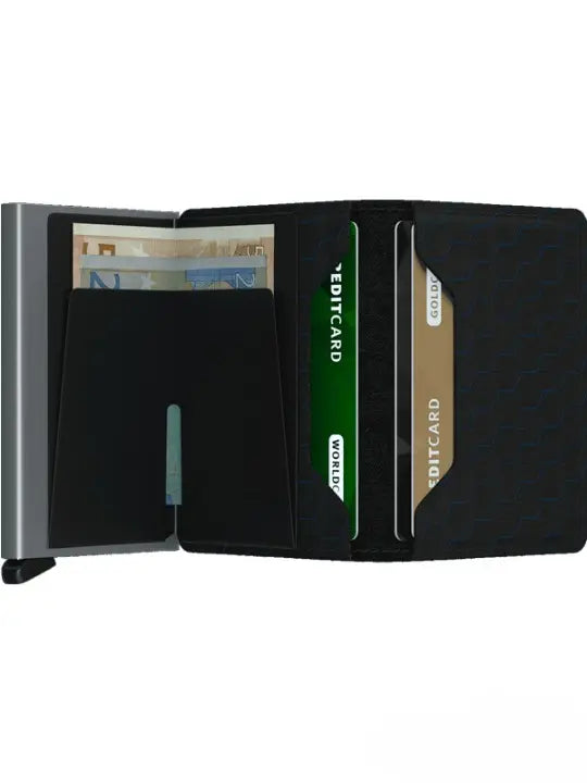 Secrid Slimwallet Kortplånbok - Optical Svart/Titanium Secrid