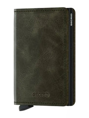 Secrid Miniwallet Kortplånbok - Vintage Olivgrön/Svart