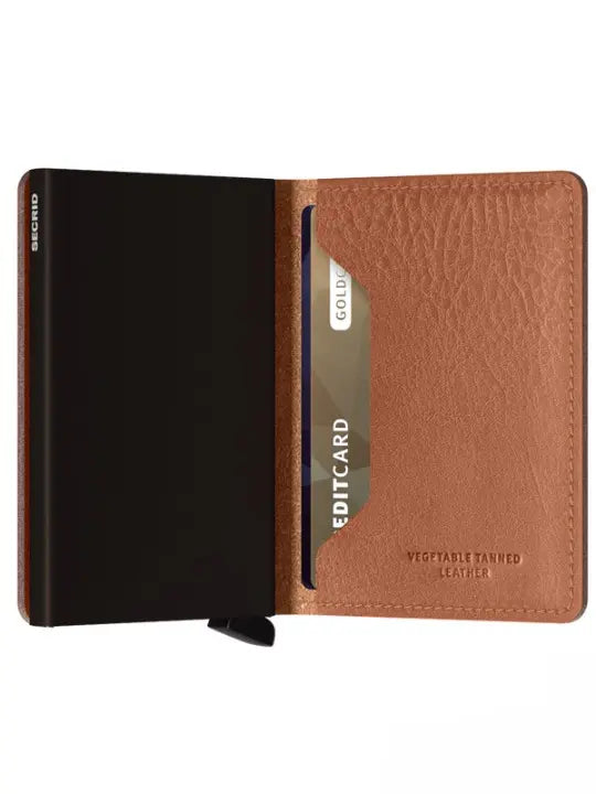 Secrid Slimwallet Kortplånbok - Veg Espresso Brun Secrid
