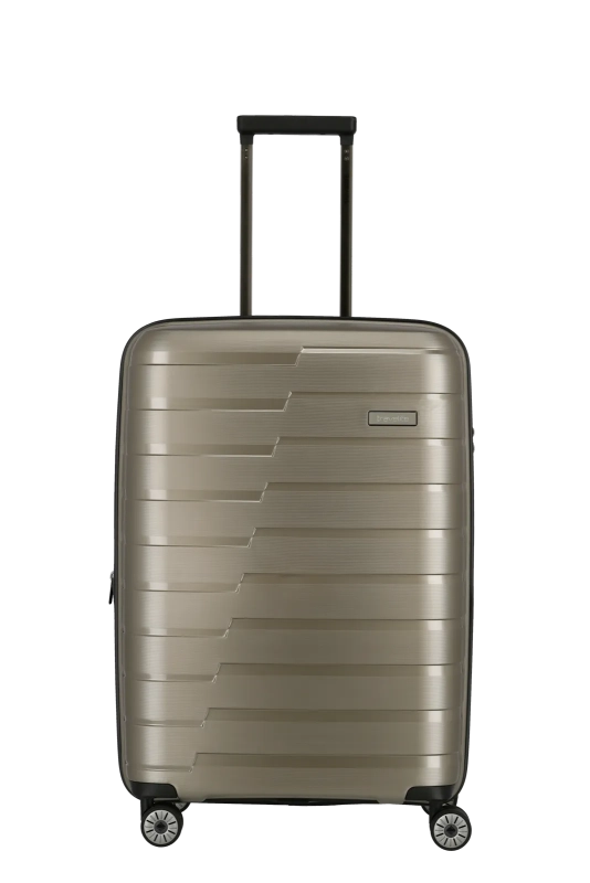 Travelite Air Base Mellanstor Resväska 66 cm - Champagne - Travels And Bags