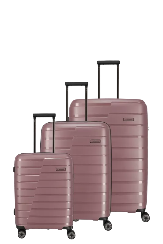 Travelite Air Base Resväska 3-pack - Lila - Travels And Bags