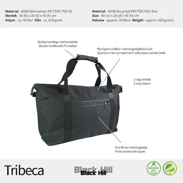 Blackhill Tribeca Duffelväska - Travels And Bags