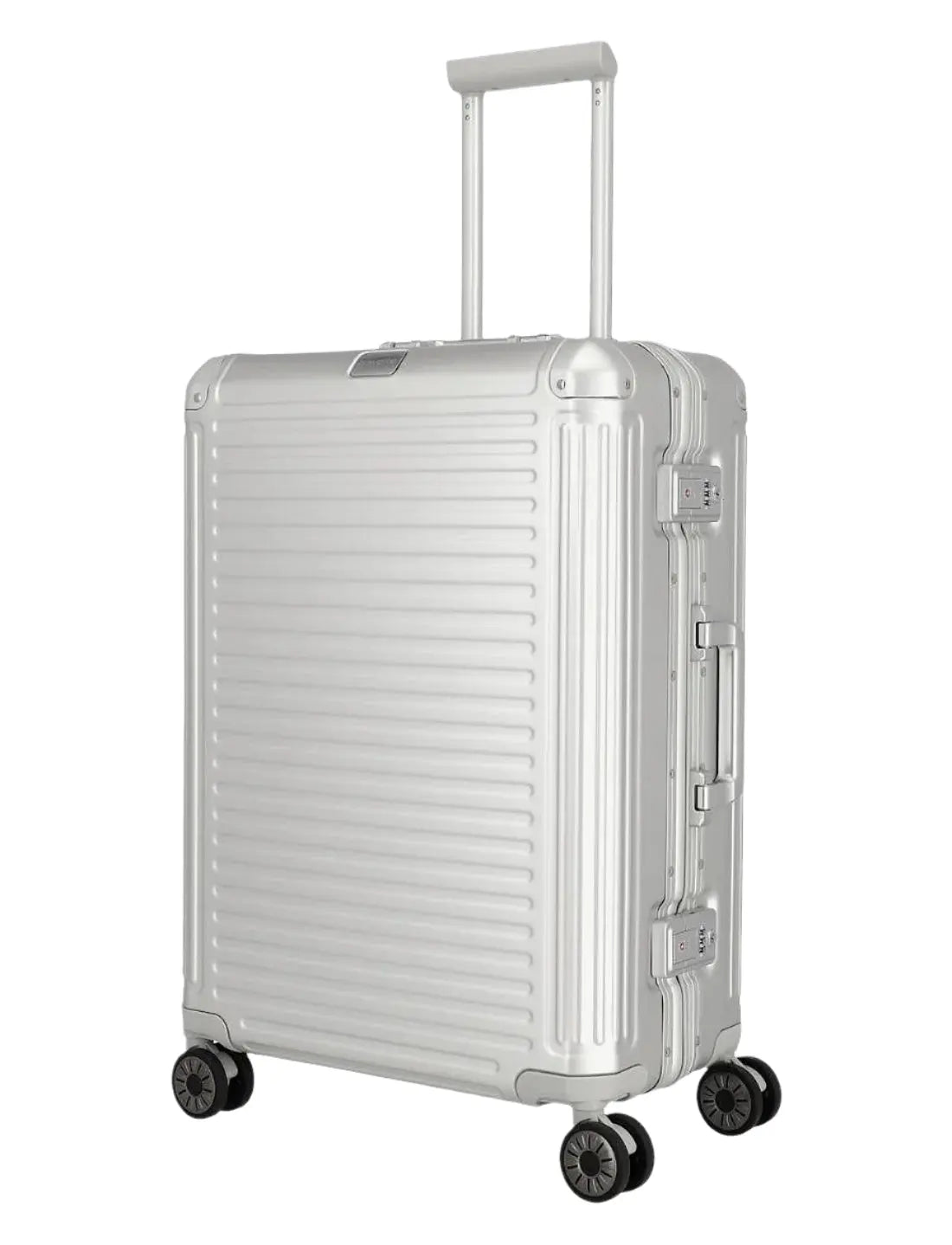 Travelite Next Mellanstor Resväska 67cm - Aluminium - Travels And Bags
