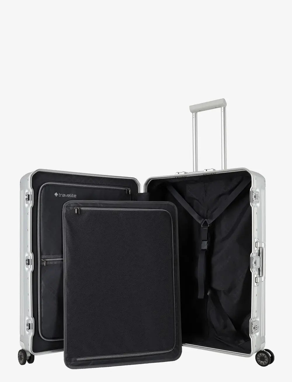 Travelite Next Stor Resväska 77cm - Aluminium - Travels And Bags