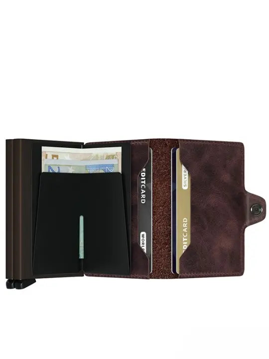Secrid Twinwallet Kortplånbok - Vintage Brun Secrid