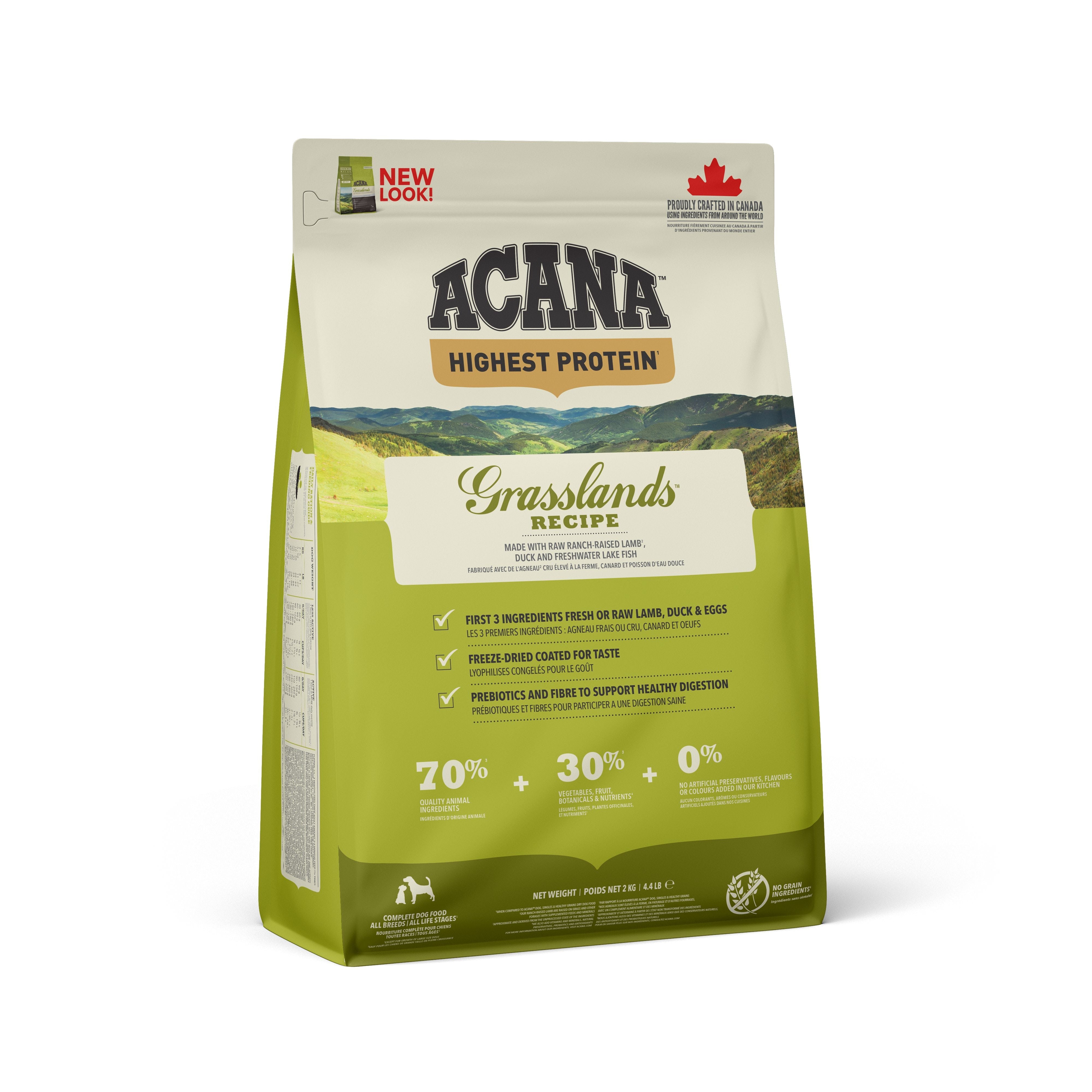 Acana Grasslands Hundfoder 2kg