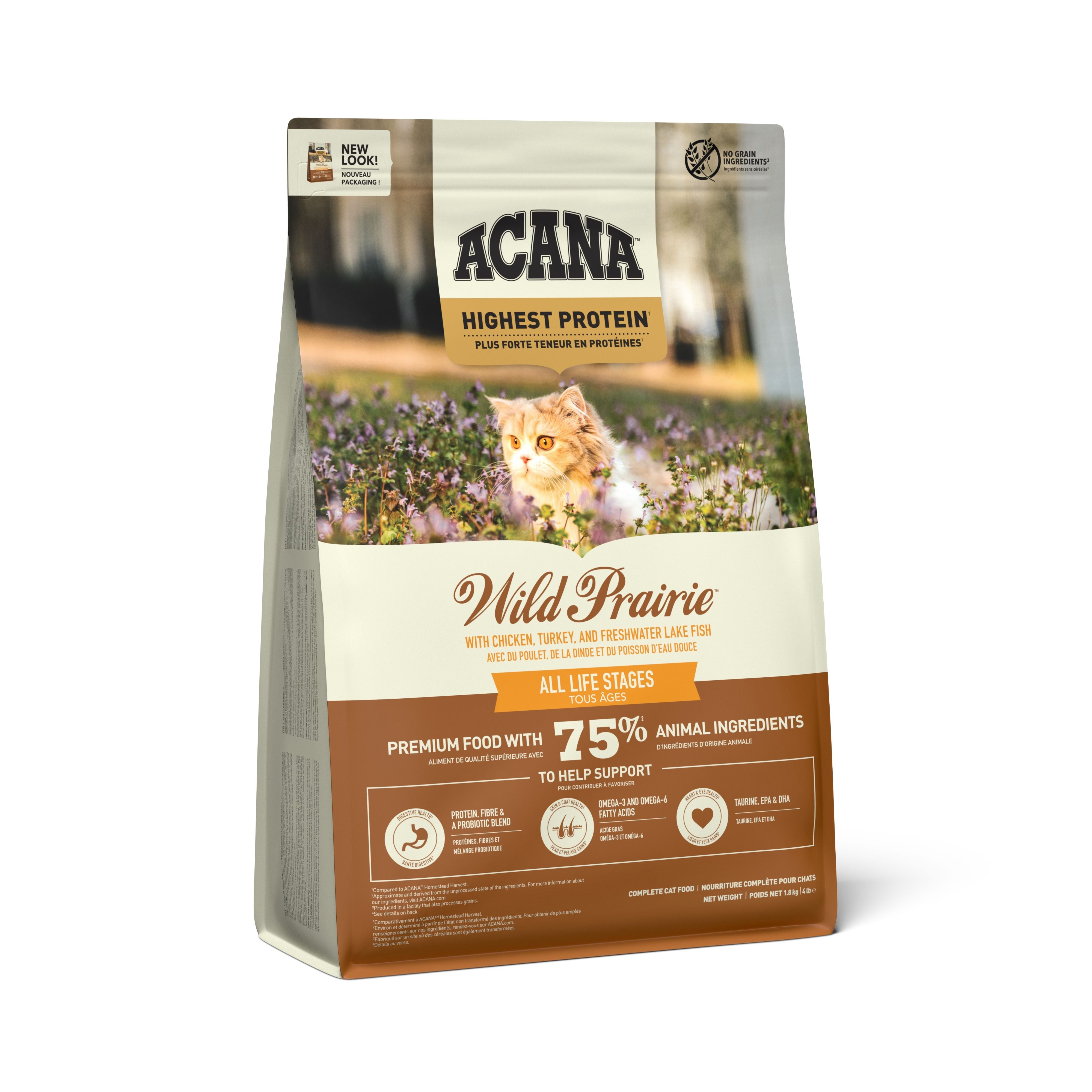 Acana Cat & Kitten Wild Prairie - Torrfoder Till Katt 1,8kg