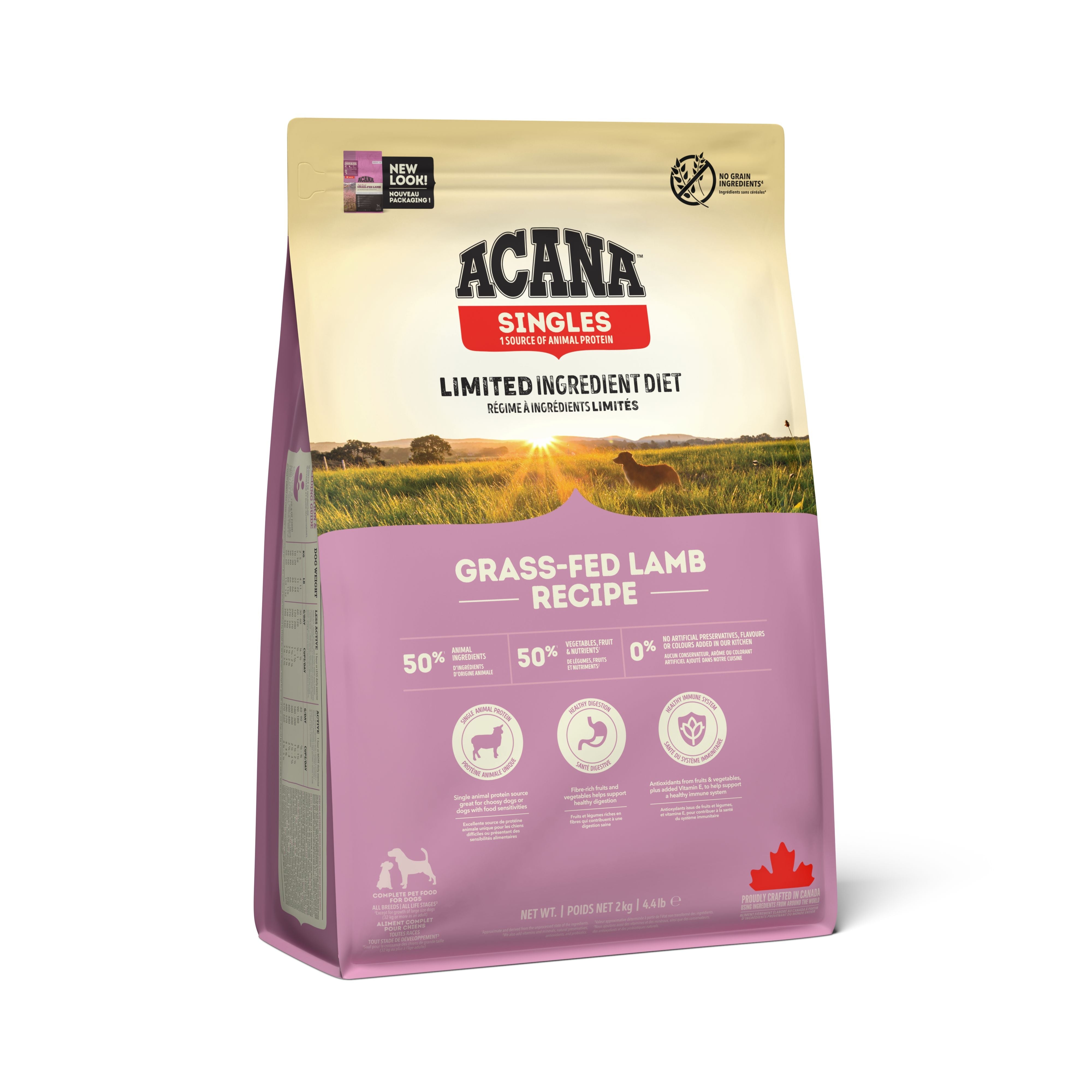 Acana Grass-fed Lamb Hundfoder 2kg